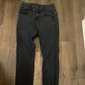 Black waist jeans